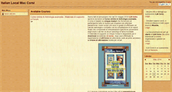 Desktop Screenshot of corsi.pierinodonati.it